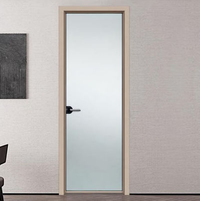 Slaapkamer Dubbel gehard glas Aluminium raam Glas deur met poeder coating oppervlak afwerking