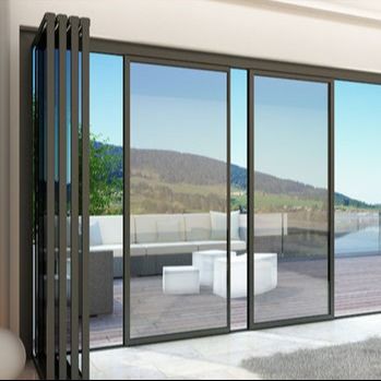 24 uur online ondersteuning aluminium schuifdeur met poeder gecoate aluminium legering gehard glas roestvrij staal
