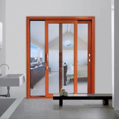 Langdurige aluminium schuifdeur voor olie rookpreventie 50 jaar levensduur en hoge energie-efficiëntie