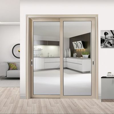 Langdurige aluminium schuifdeur voor olie rookpreventie 50 jaar levensduur en hoge energie-efficiëntie