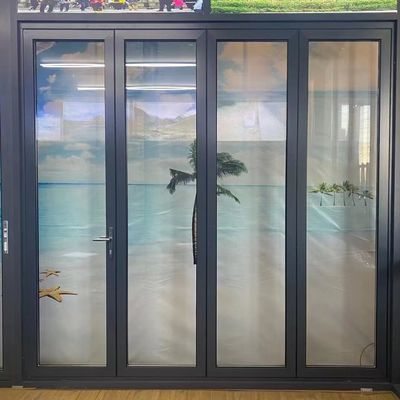 Waterdichte aluminium vouwdeuren met een hoge energie-efficiëntie en weinig onderhoud