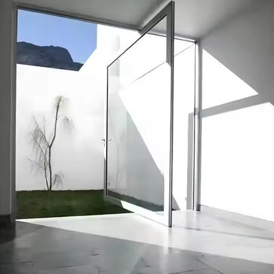 Modern woonontwerp Aluminium voordeur met draaistang met 304 roestvrij staal hardware en aluminium profiel