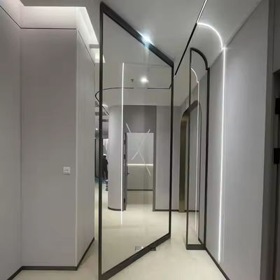 Modern woonontwerp Aluminium voordeur met draaistang met 304 roestvrij staal hardware en aluminium profiel