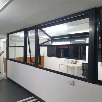 Vervouwbaar aluminium venster voor geluidsdichtheid en goede geluidsisolatie