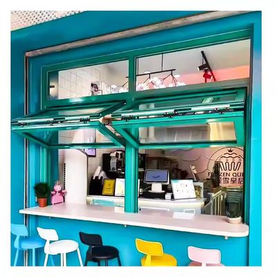 Vervouwbaar aluminium venster voor geluidsdichtheid en goede geluidsisolatie