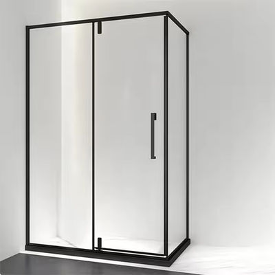 Badkamer gehard glas douche deur douche afscherming met Slim Frame Style