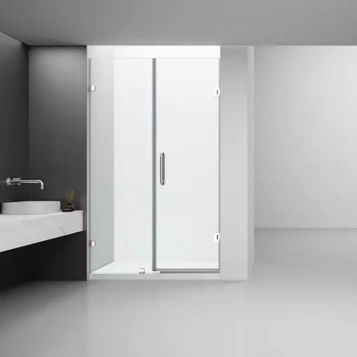 Frameless Design Gemakkelijk te installeren 8mm Double Glass Schuifdeur