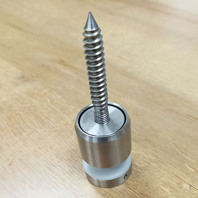 Verstelbaar roestvrij staal 304/316 Standoff glasrailing systeem met 30 mm / 42,4 mm diameter voor 8-12 mm glas