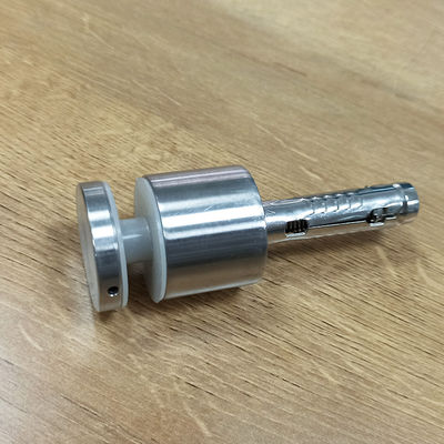 Verstelbaar roestvrij staal 304/316 Standoff glasrailing systeem met 30 mm / 42,4 mm diameter voor 8-12 mm glas