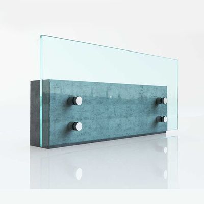 Roestvrijstalen afstandhouders paneelhouder bouten hardware voor buitentrappen balkon