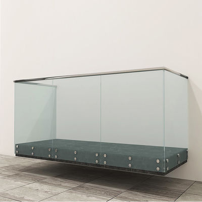 304 316 Roestvrijstalen Glazen Afstandhouder Pin Bevestigingsbouten Montage Relingsysteem