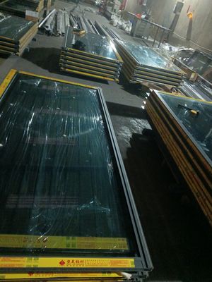 Dikke raam vouwglas deuren binnenin stofbestendige Makkelijk schoonmaken