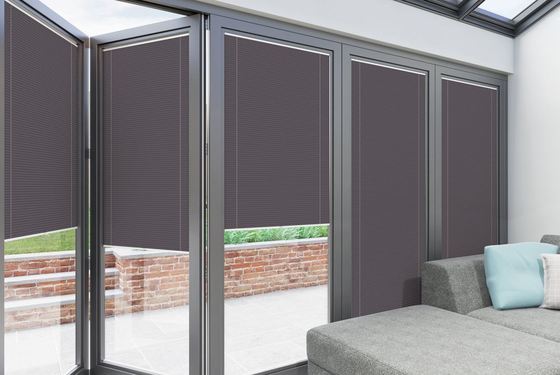 Dubbelglas geïsoleerde lamellen met draai-kiep raamafdichting met interne jaloezie accessoires tussen glas