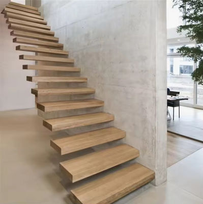 SZG Modern Design Drijvende Trap Op maat Drijvende Houten Trap