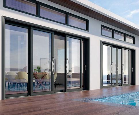 Appartementen of woningen Aluminium schuifdeur met moderne design stijl olie rook voorkomende functie