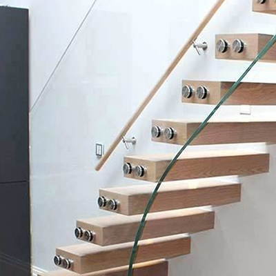 Roestvrijstalen afstandhouders paneelhouder bouten hardware voor buitentrappen balkon